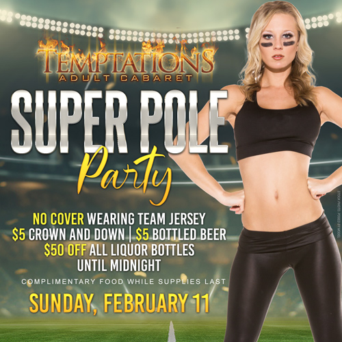 Temptations Strip Club Events